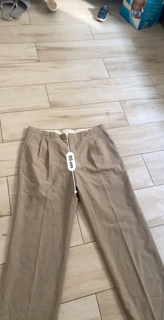 Pantalón Burberry Beige Vintage
