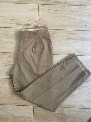 Pantalón Burberry Beige Vintage