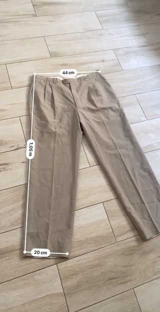Pantalón Burberry Beige Vintage
