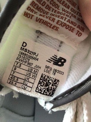 New Balance 327 EU 40.5 Gris/Blanco