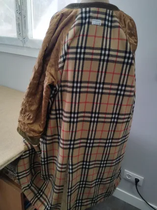 Gabardina mujer beige