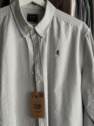 Camisa Scalpers rayas azules Talla 41