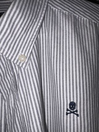 Camisa Scalpers rayas azules Talla 41