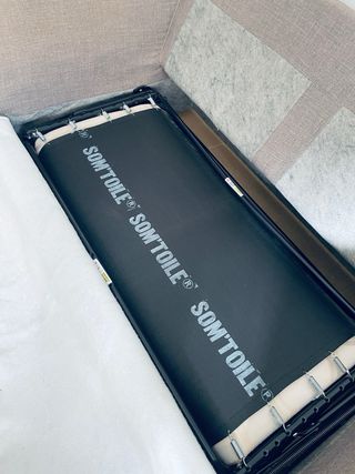 Sofá Cama Gris Apertura Italiana