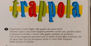 Gioco da viaggio "Trappola"