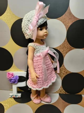 CONJUNTO PAOLA REINA A CROCHET