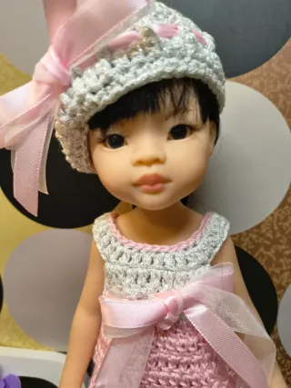 CONJUNTO PAOLA REINA A CROCHET