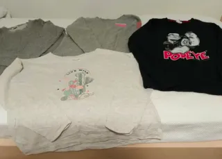 Lote 4 sudaderas Talla S/M