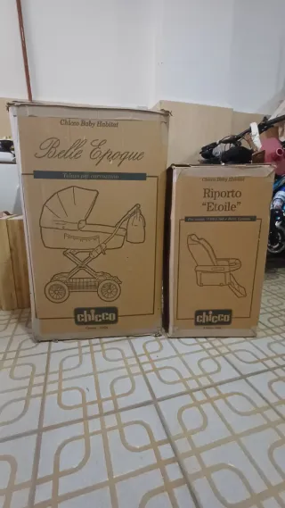 Cochecito Capota Chicco Belle Epoque + Silleta