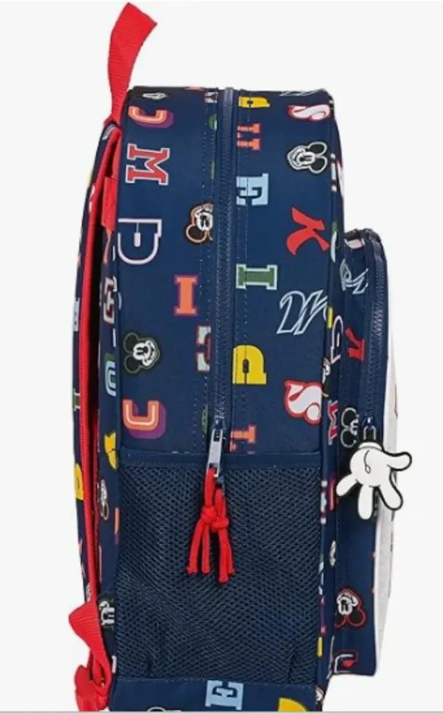 Mochila Safta Mickey Mouse adaptable carro