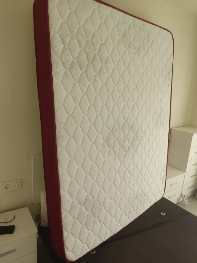 Somier tapizado más Colchón Dormio Visco 150/190