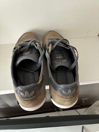 Zapatillas Adidas LA Trainer Marrones/Grises