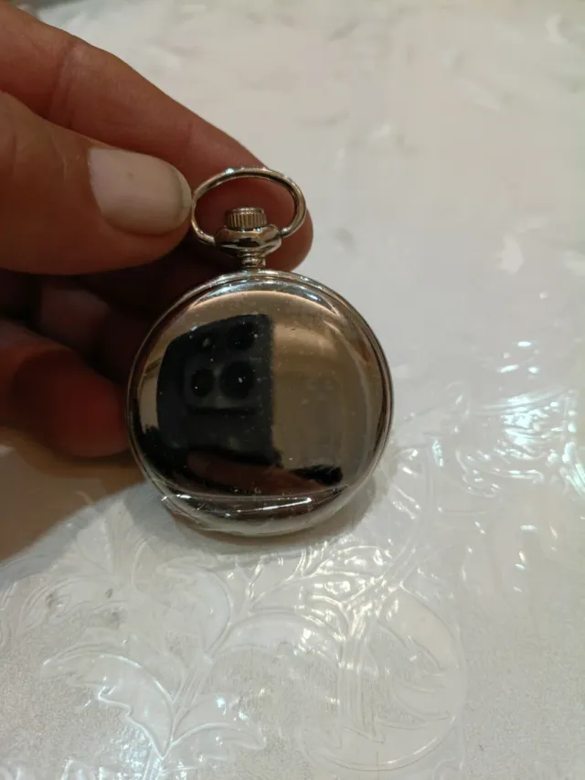 Orologio tascabile quarzo perfettamente funzionant