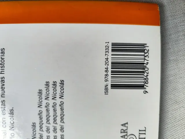 EL PEQUEÑO NICOLAS VUELTA AL COLE (S. NARANJA) ...