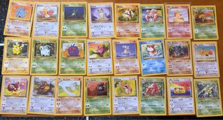 Lotto carte Pokémon Base / Fossil