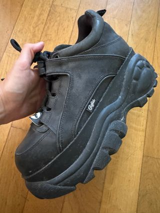 Zapatos Buffalo London Negros Talla 39