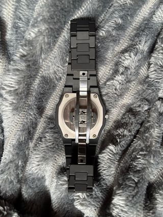Reloj MERUD Negro Cifras Árabes Elegante