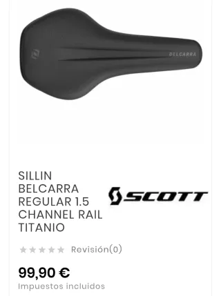 Sillín Syncros Belcarra