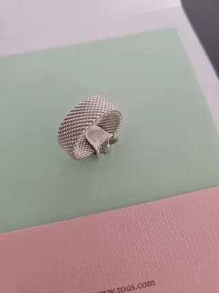 Anillo Tous Plata Tulipán