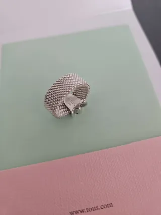 Anillo Tous Plata Tulipán