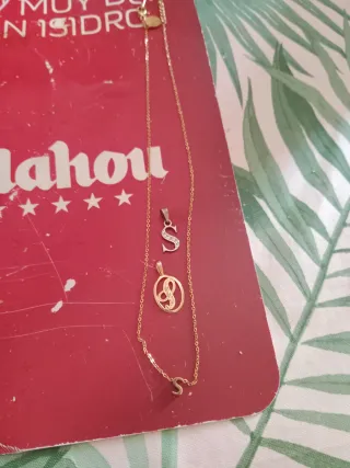 Colgantes con inicial S