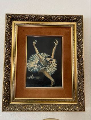 Cuadro antiguo bailarina