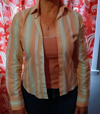 Camisa Carolina Herrera Rayas Mujer