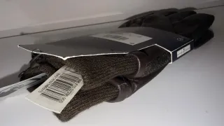 Guantes Dustin Piel y Tela Espiga