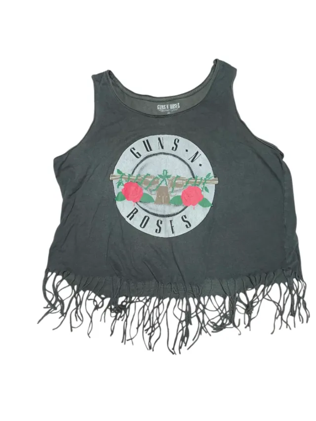 Camiseta de Tirantes Guns N’ Roses Flecos