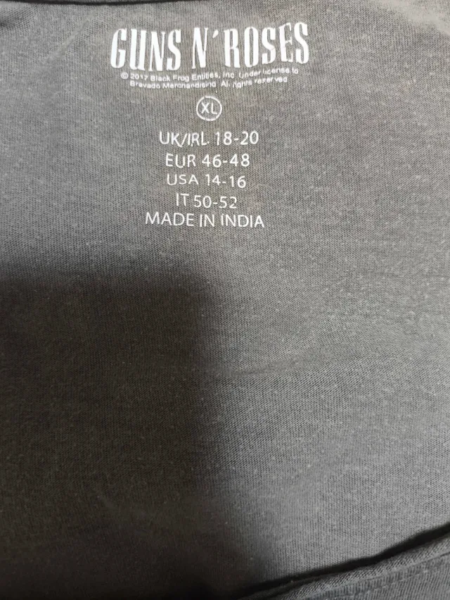 Camiseta de Tirantes Guns N’ Roses Flecos