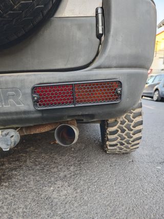 Protectores Faros Traseros Freelander 1 hexágonos