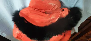 Chaquetón de Invierno Naranja Brillante