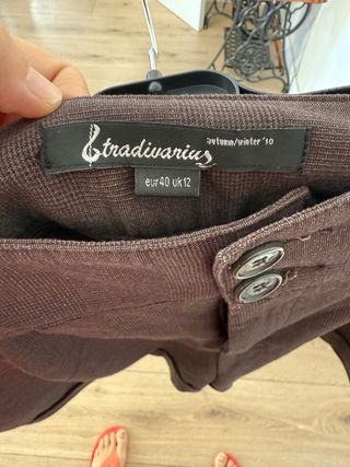 Shorts marrones Stradivarius