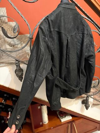 Giacca uomo vera pelle Aldo Colutti vintage