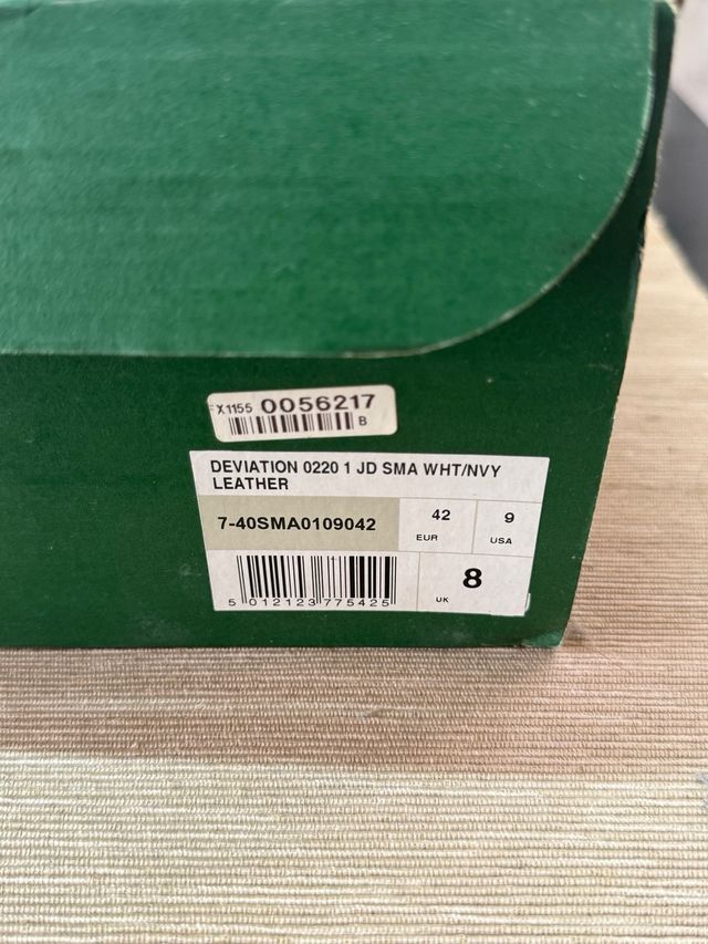 Zapatos Lacoste Blancos y Azules