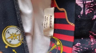 Conjunto Top y Falda Estampado Náutico