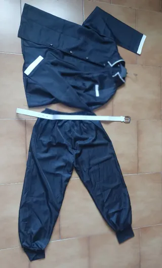 Uniforme Cosplay Anime Nero KIMETSU NO YAIBA - DEM