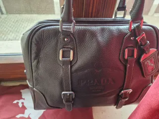 Borsa Prada Vera Pelle Vintage Marrone