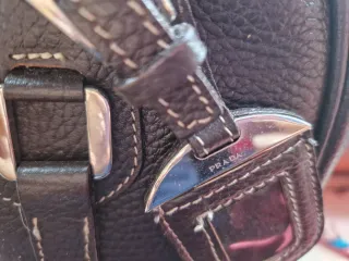 Borsa Prada Vera Pelle Vintage Marrone