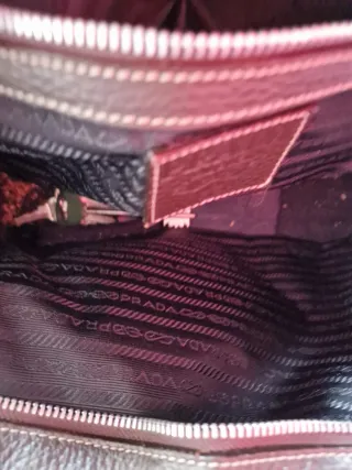 Borsa Prada Vera Pelle Vintage Marrone