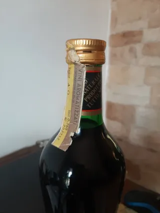 Bottiglia Rosso Antico da collezione