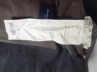 Blazer Burberry London Gris Marengo T M