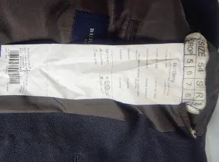 Blazer Burberry London Gris Marengo T M