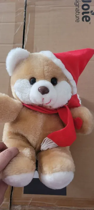 Peluche Pato, Conejo y Oso Navidad