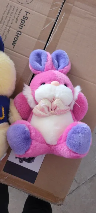 Peluche Pato, Conejo y Oso Navidad