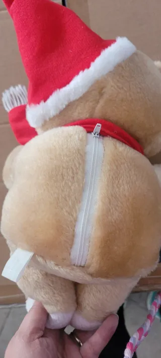 Peluche Pato, Conejo y Oso Navidad