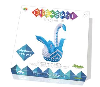 Creagami Cigno Origami 3D - 496 pezzi