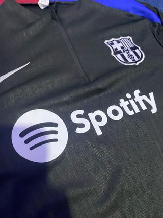 Sudadera Nike FC Barcelona Negra Talla M