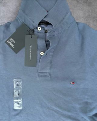 Polo Tommy Hilfiger Talla S Azul Nuevo