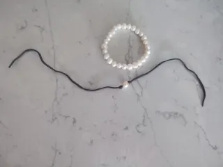 Pulseras de perlas